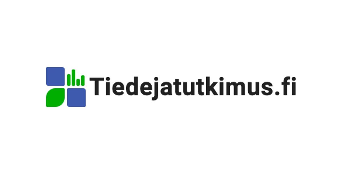 Tiedejatutkimus.fi-verkkopalvelun logo.