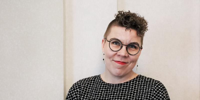 TJNK:n varapuheenjohtaja Maria Lassila-Merisalo. 
