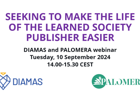 DIAMAS and PALOMERA webinar on Tuesday 10 September 2024 from 14.00 to 15.30 CEST