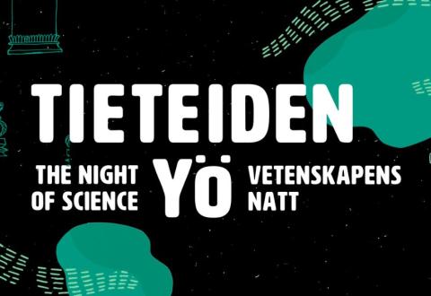 Tieteiden yön logo.