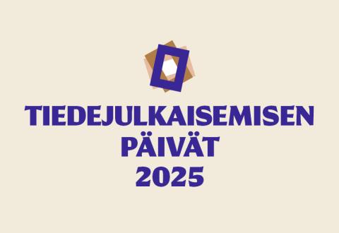 Tiedejulkaisemisen päivät 2025.